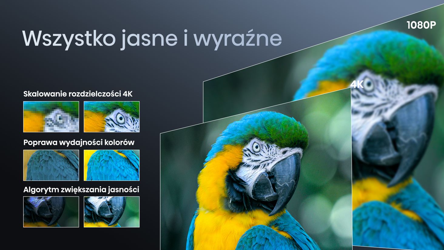 Hisense Rozdzielczość 4K, Upscaler 4K