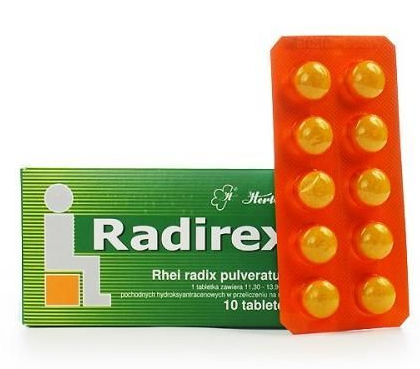 Radirex 0,5g 10 tabetek - 3
