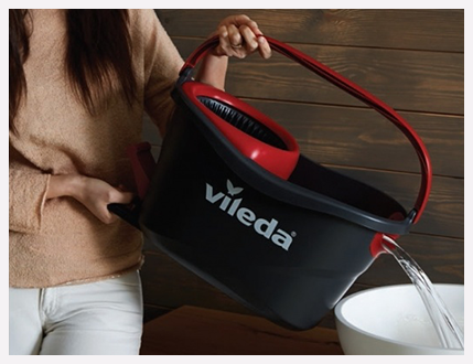 Vileda Mop obrotowy Turbo - wiaderko