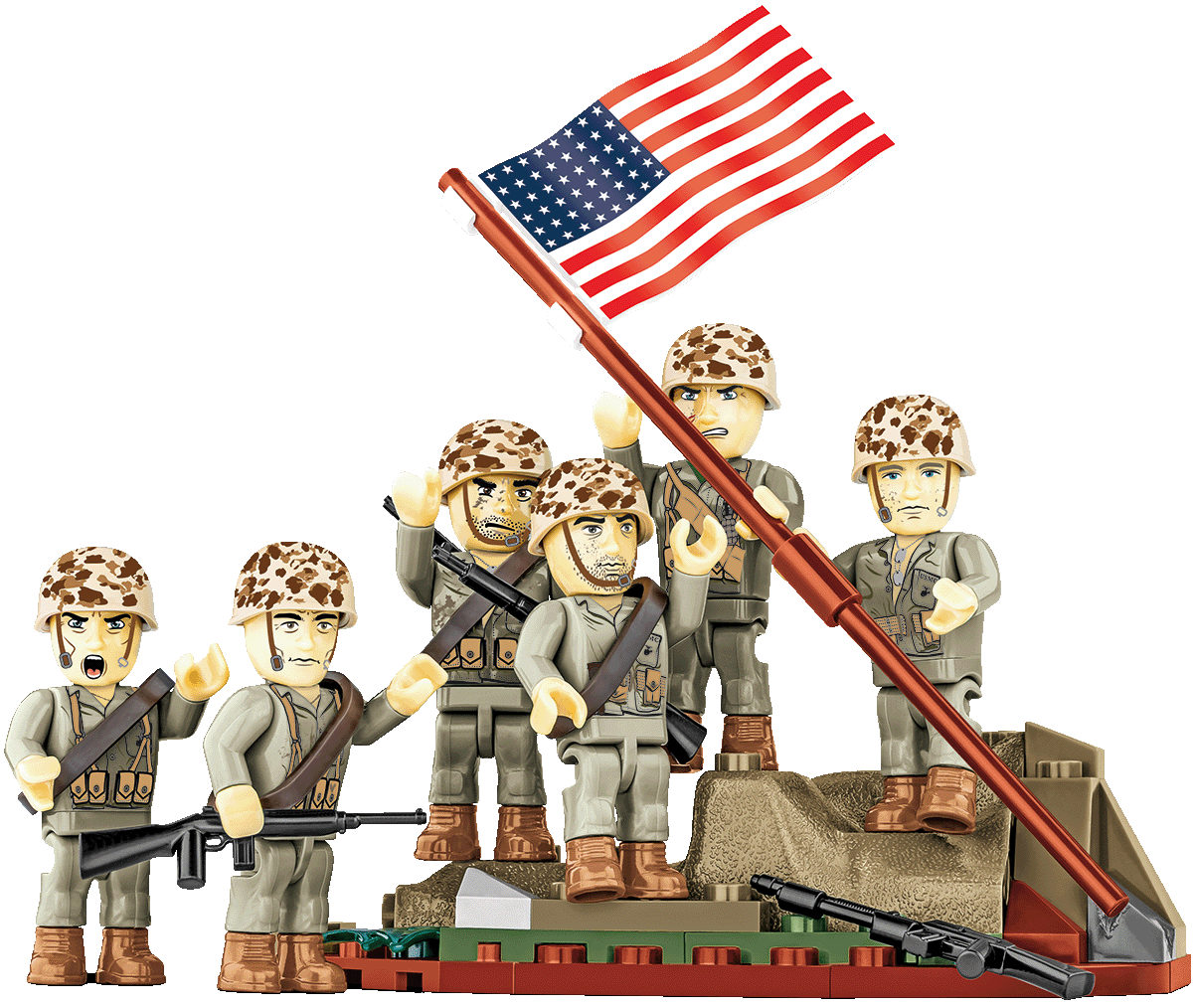COBI Iwo Jima 1945 figurki