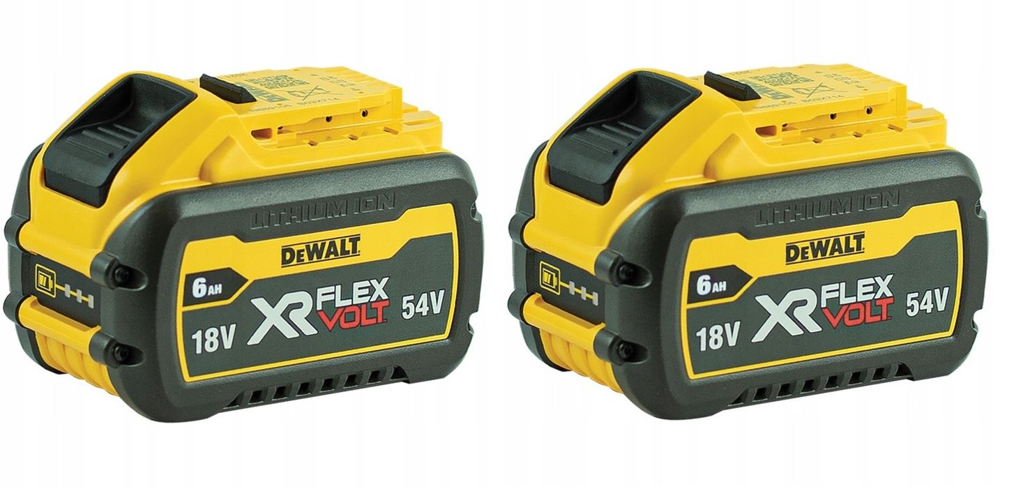 DeWalt DCB546T2 Akumulator 18 54V 6 0 2 0Ah Li Ion FlexVolt 2 Sztuki