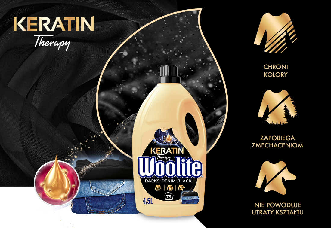 woolite Zalety produktu: