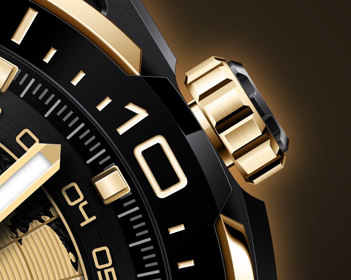 HUAWEI WATCH ULTIMATE DESIGN Złoty - złota koronka