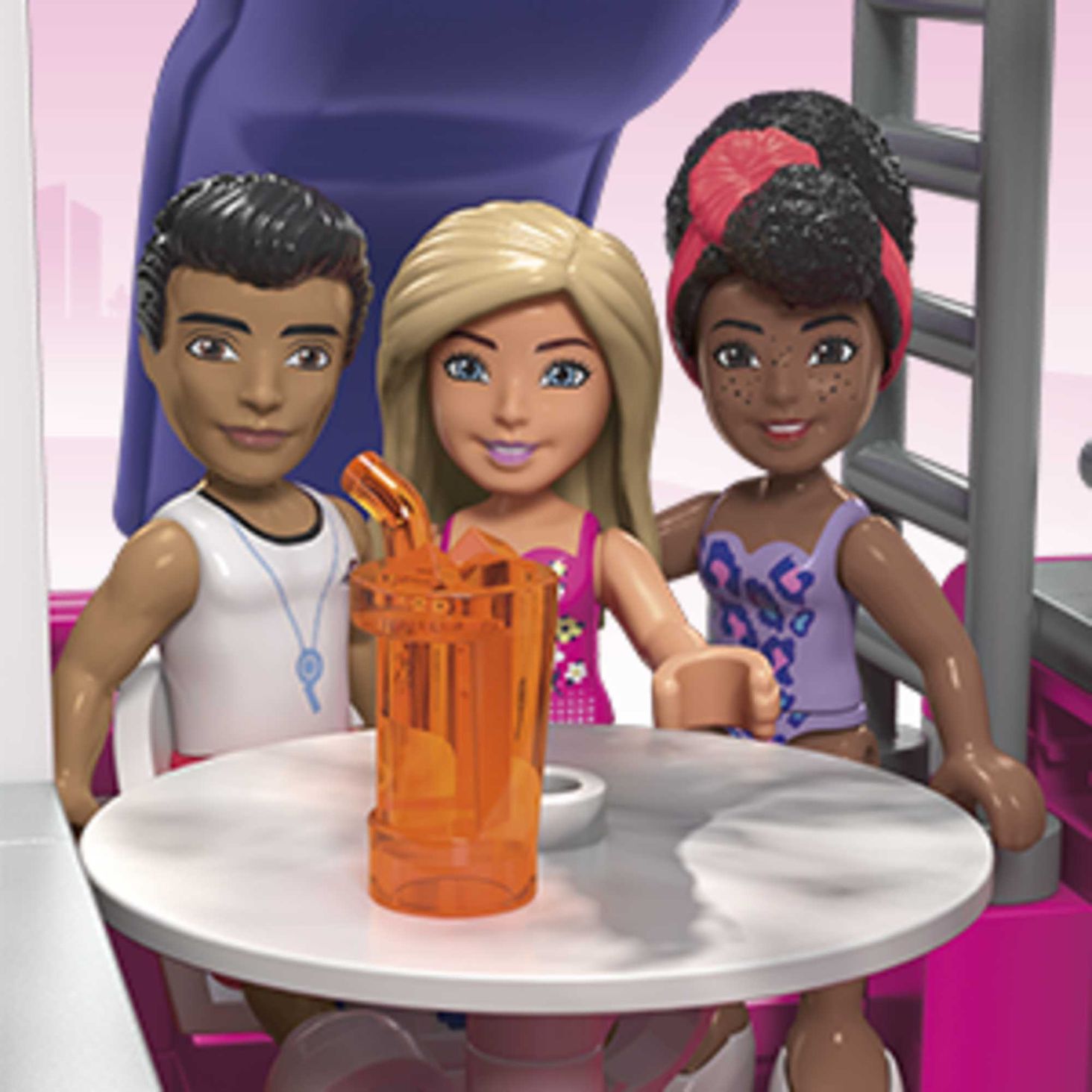 Mega Barbie Wymarzoną łódź Malibu HPN79 4