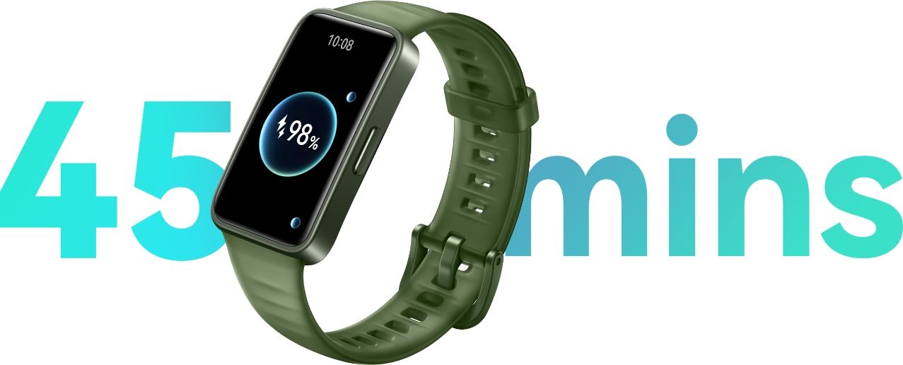 HUAWEI Band 8 - 45 minut do pełnego naładowania