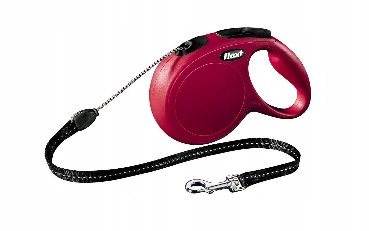 Flexi Classic New 2801 linka czerwona M 20kg 8m - 1