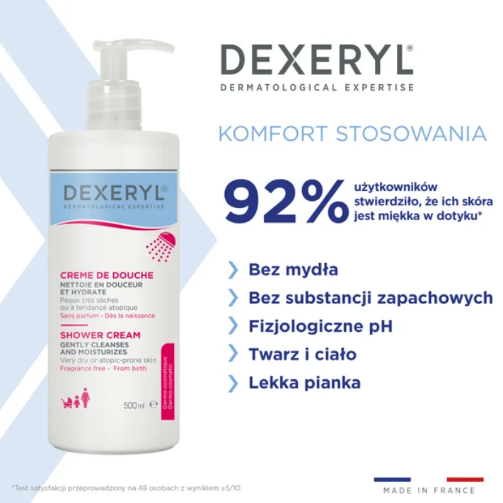 Dexeryl Shower Krem myjący pod prysznic 500ml_3