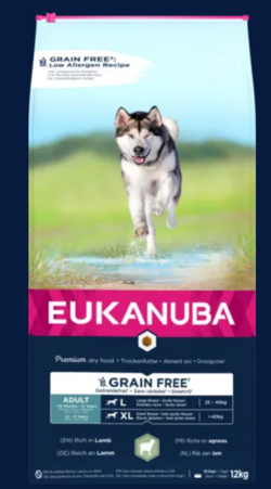 Eukanuba Grain Free Jagnięcina 12kg