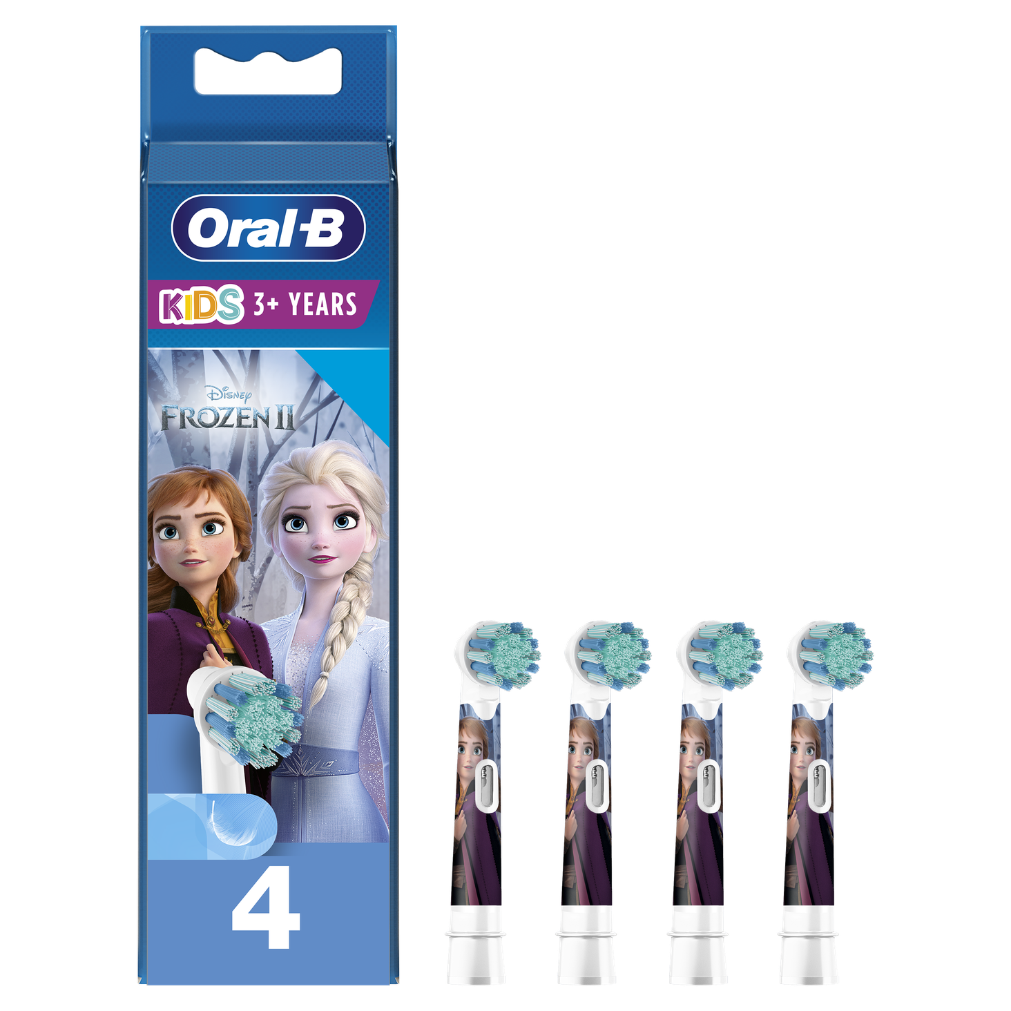 Oral-B Kids Końcówki 4 sztuki
