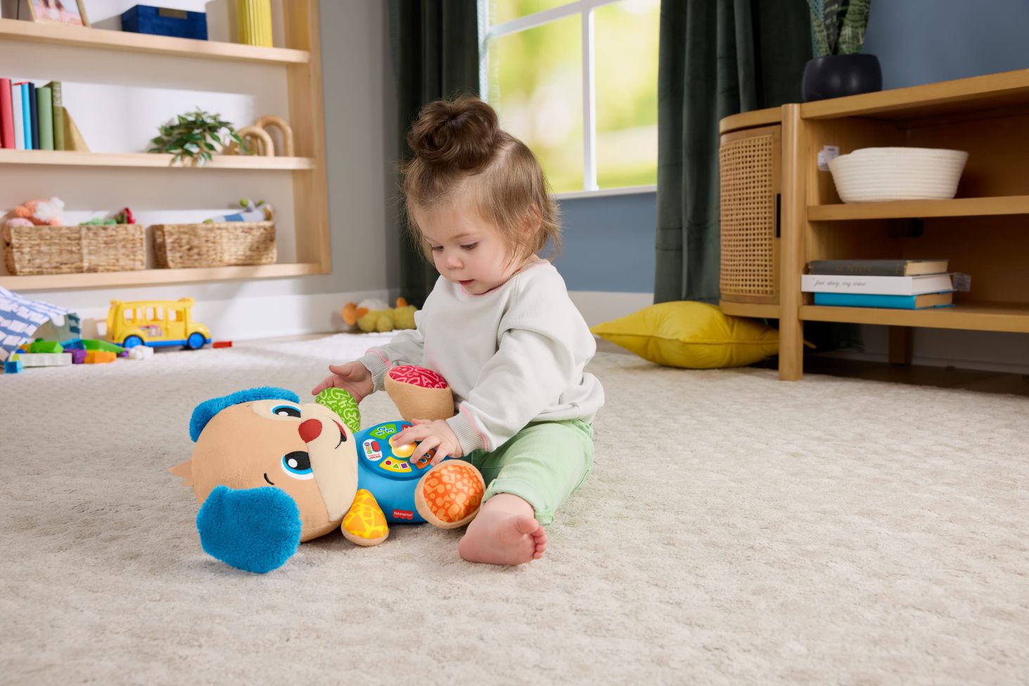 Fisher-Price „Ucz się i śmiej!“ Wesoły Padzik Malucha JFF52