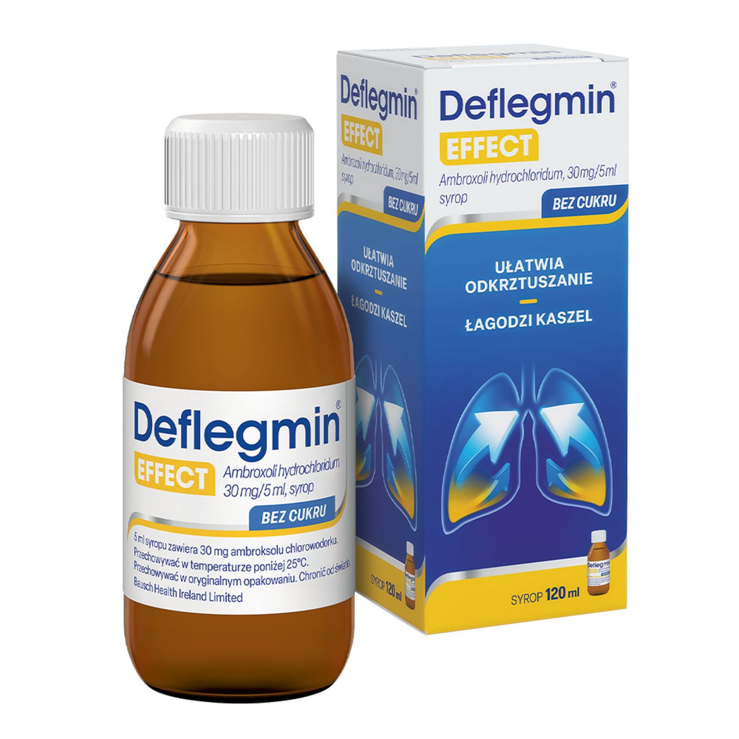 Deflegmin EFFECT, 30 mg/5 ml, syrop
