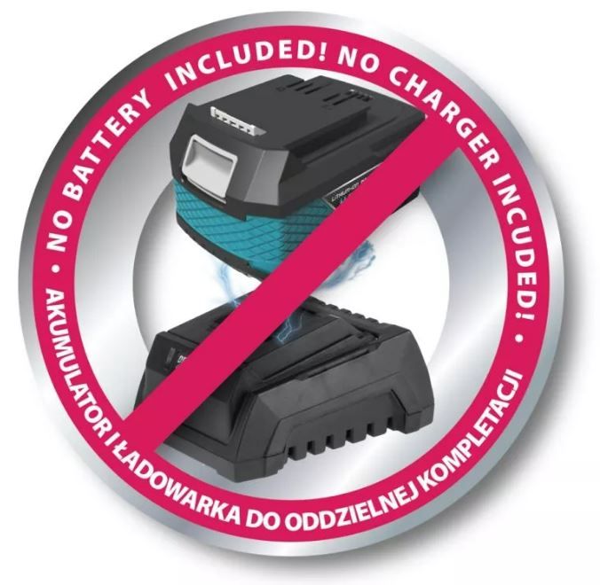 Szlifierka kątowa Dedra DED7051 18 W 18 V ikona