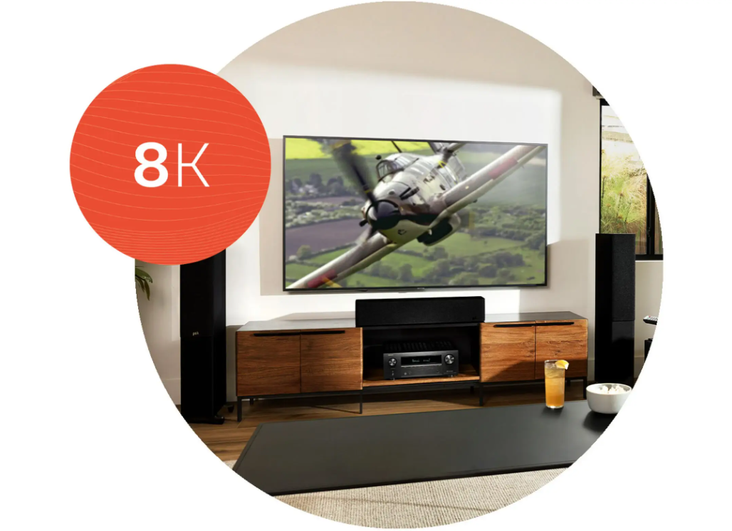 Zaawansowane kino domowe 8K
