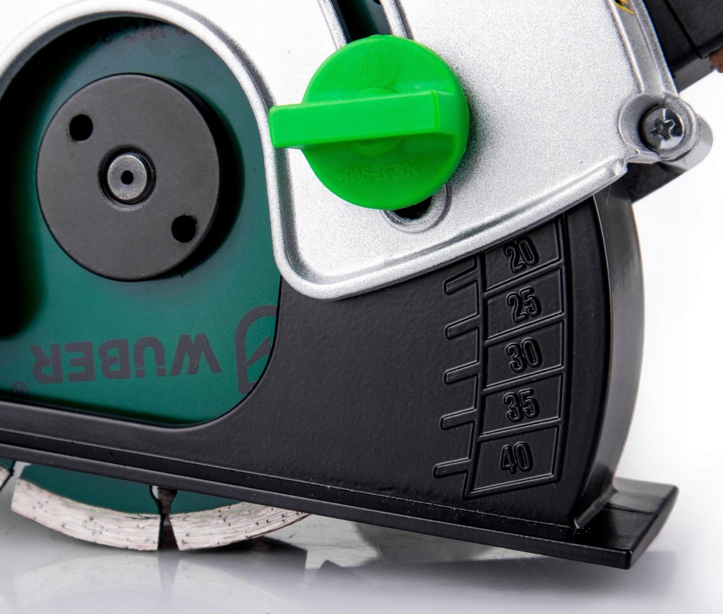 BRUZDOWNICA DO BETONU LASER 2 TARCZE WALIZKA 3100W - 3