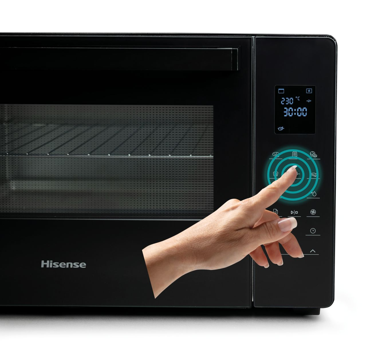 Hisense mini oven touch control