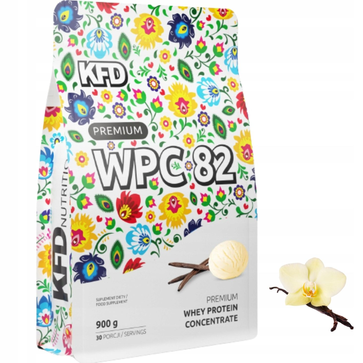 Odżywka białkowa Kfd Premium Wpc 82 900g-3