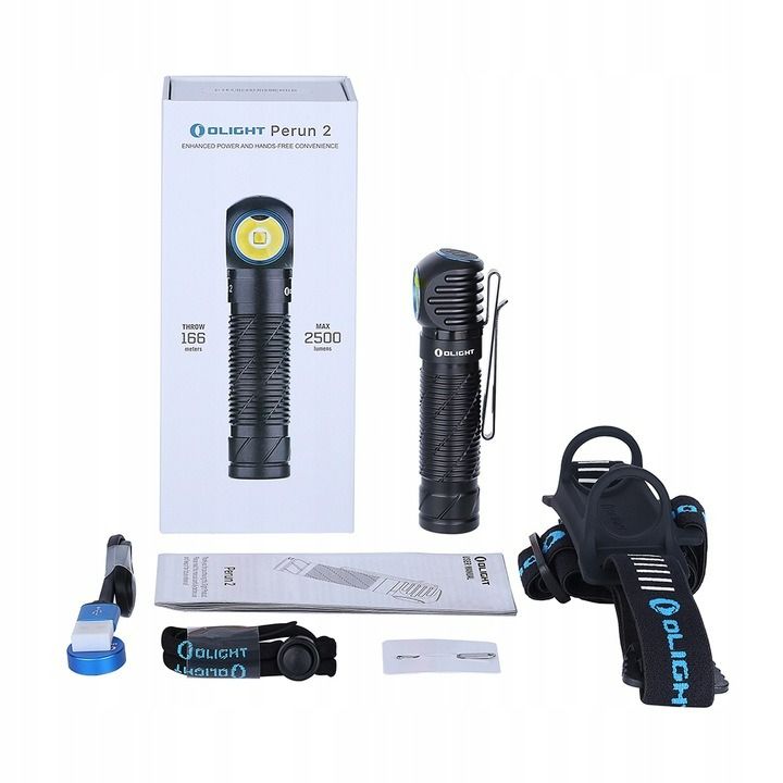 Olight Latarka czołowa i kątowa Perun