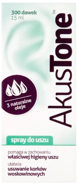 Akustone spray do uszu 15ml - 3