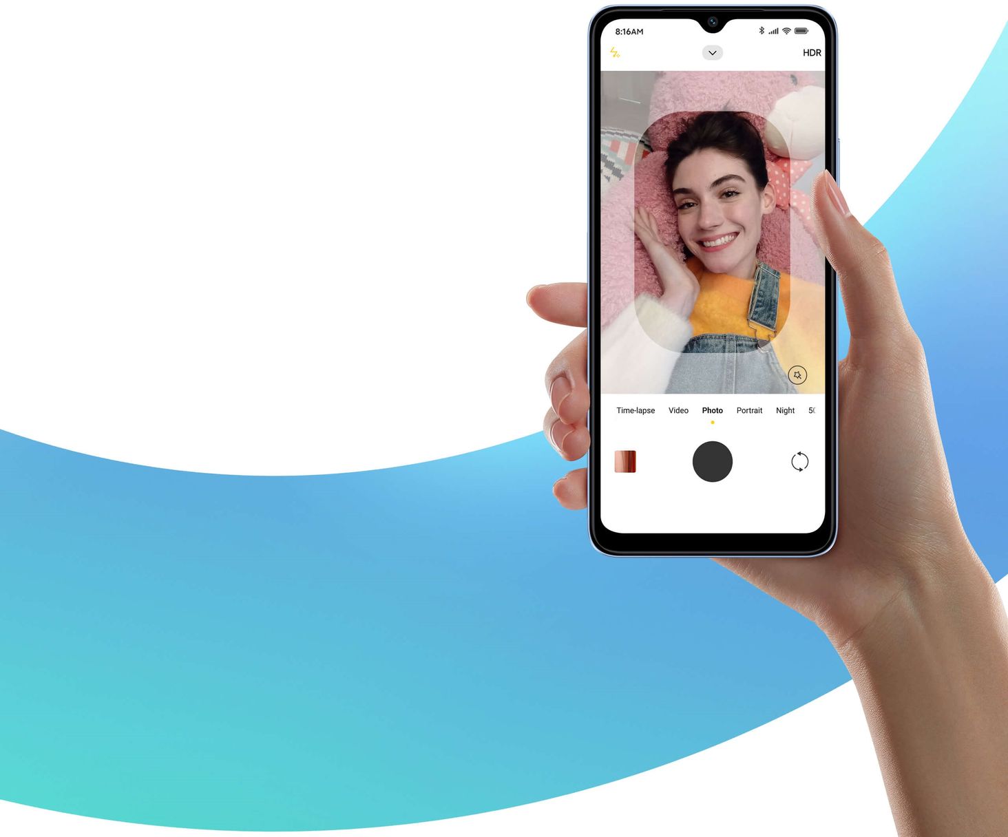Redmi A3 - pierścień światła