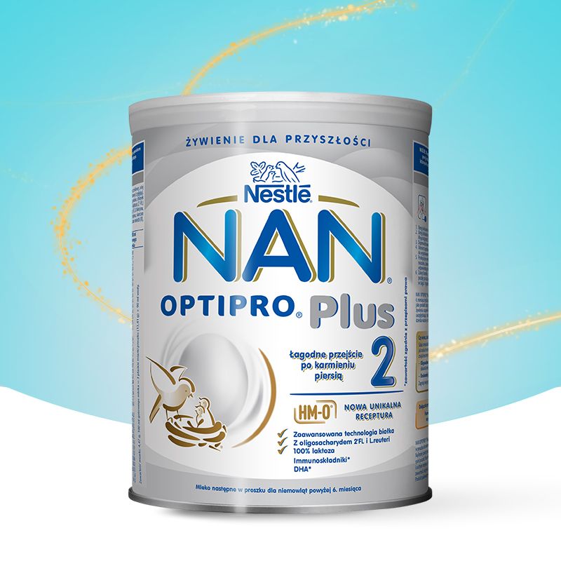 Nestle Nan Optipro Plus Hm O Mleko Modyfikowane Dla Niemowl T Powy Ej