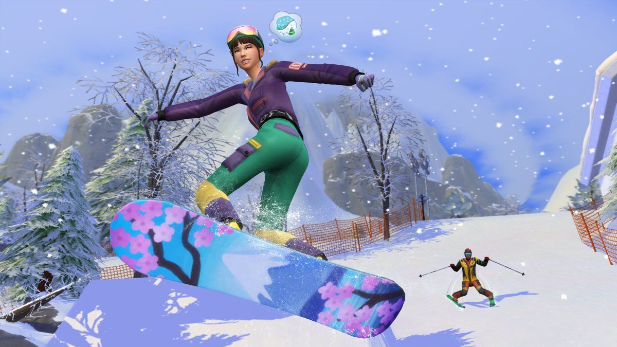 The Sims 4 Śnieżna eskapada