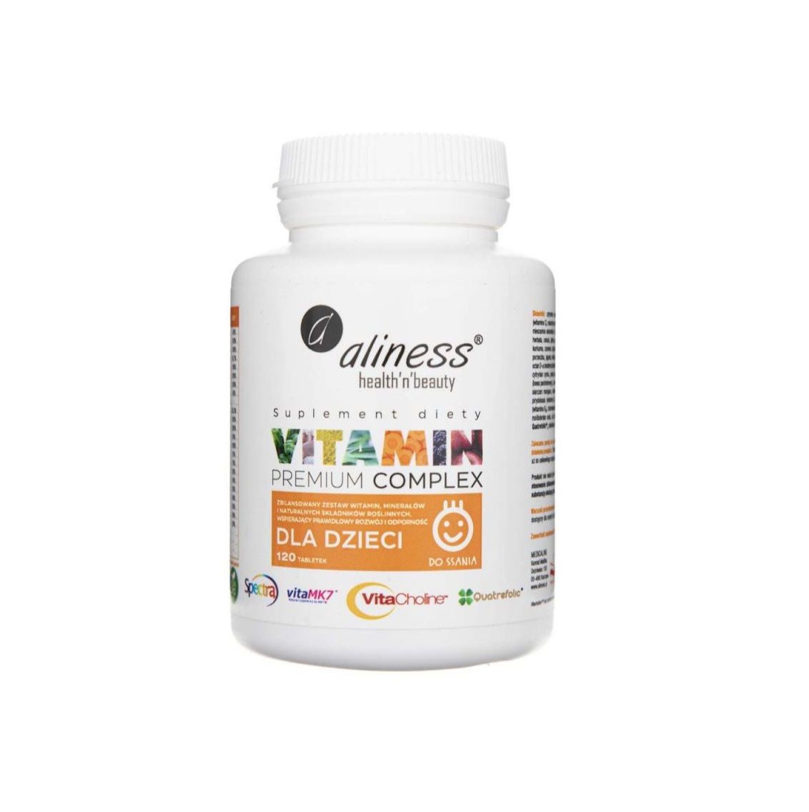 Aliness Vitamin Premium Complex dla dzieci 120 tabl