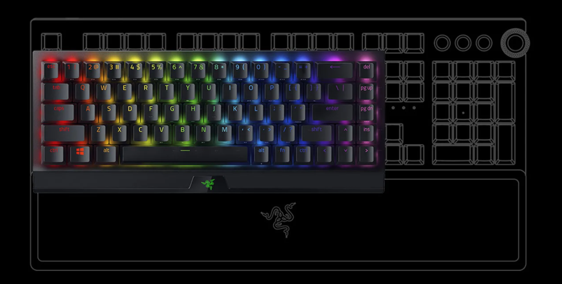 Razer BlackWidow V3 Mini HyperSpeed Yellow Switches