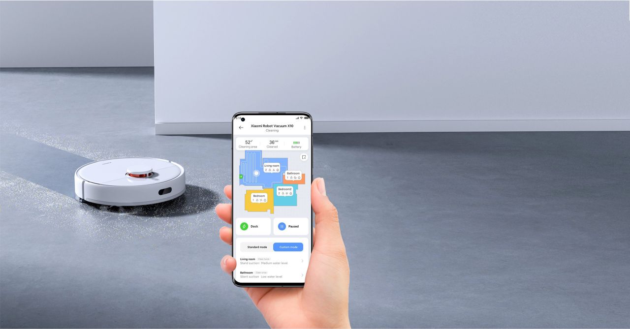 Xiaomi Robot Vacuum X10 Inteligencja