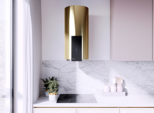 okap Roxano 39.1 Light Gold zdjęcie-1