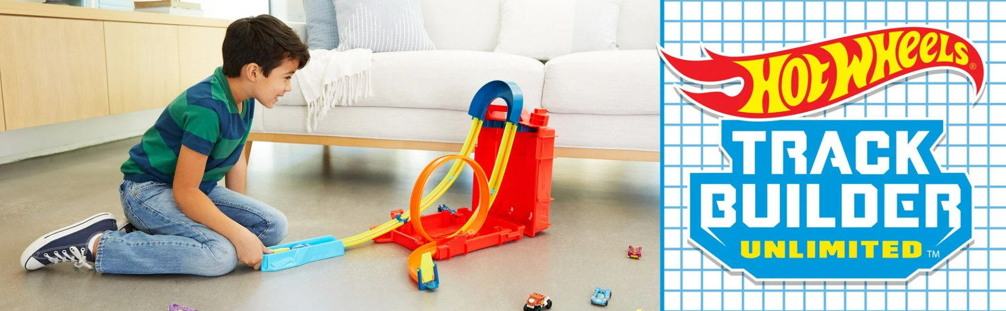 Hot Wheels Track Builder Kanister baner