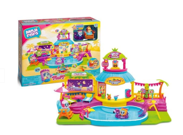 Mojipops S Playset 1x2 Pool Party