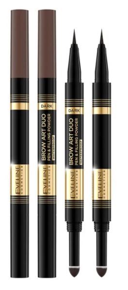 Eveline Pisak Puder Do Brwi Brow Art Duo