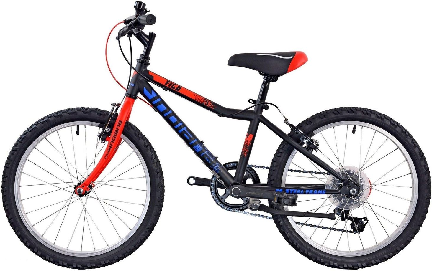 Indiana Rock Kid 20 Czarno-Czerwony -2