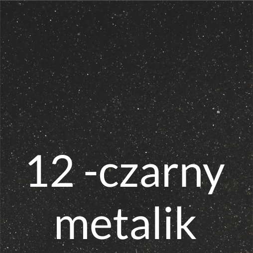 12 czarny metalik