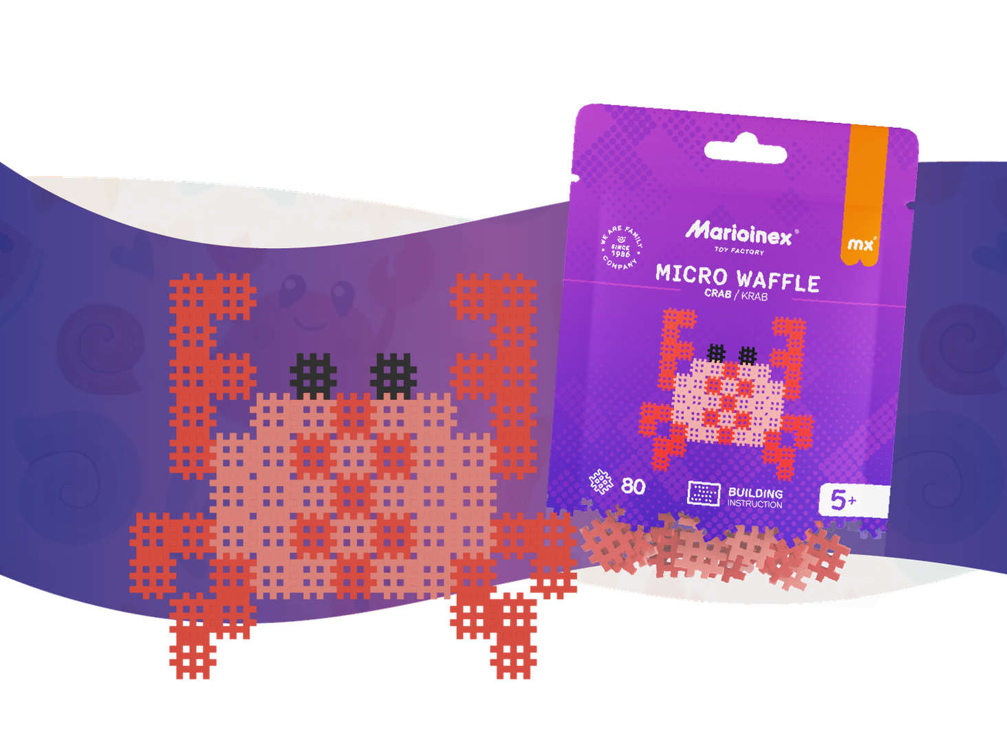 Marioinex Micro Waffle Krab_2
