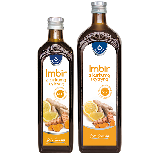 Oleofarm Sok Imbir Z Kurkumą I Cytryną 490ml