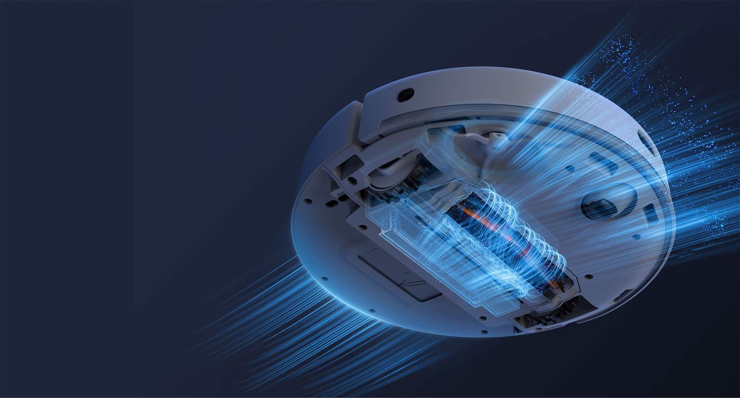 Xiaomi Mi Robot Vacuum Mop 2 Pro Odkurzacz pokazany od dolu