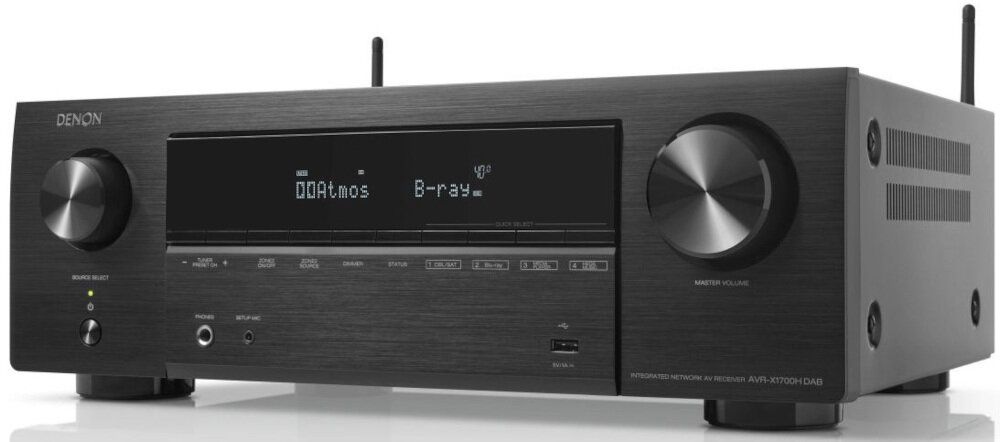 Denon AVR-X1700H Czarny zdj2