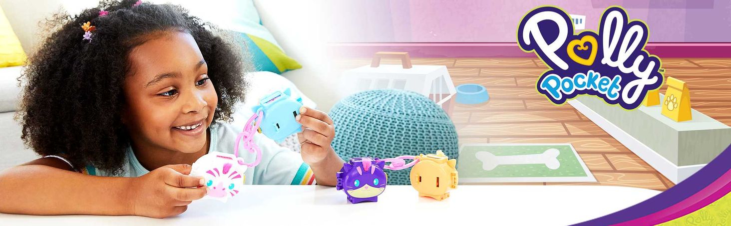 Polly Pocket™ Pet Connects™ Kompaktowe