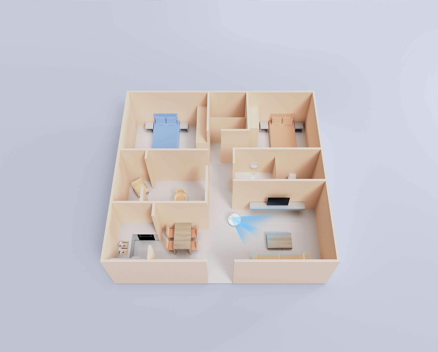 Xiaomi Mi Robot Vacuum Mop 2 Pro nawigacja LDS