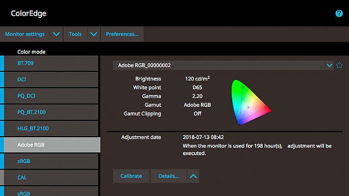 EIZO colornavigator