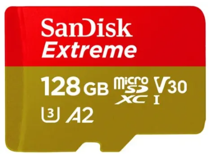 SanDisk microSDXC Extreme 128GB 190/90 MB/s - 1