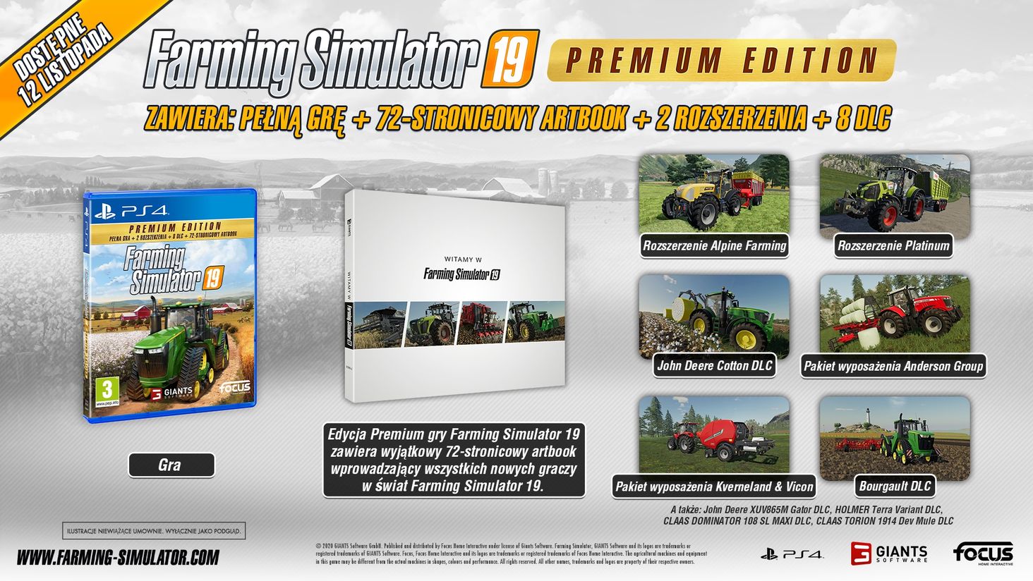 Farming Simulator 19 Premium ps4