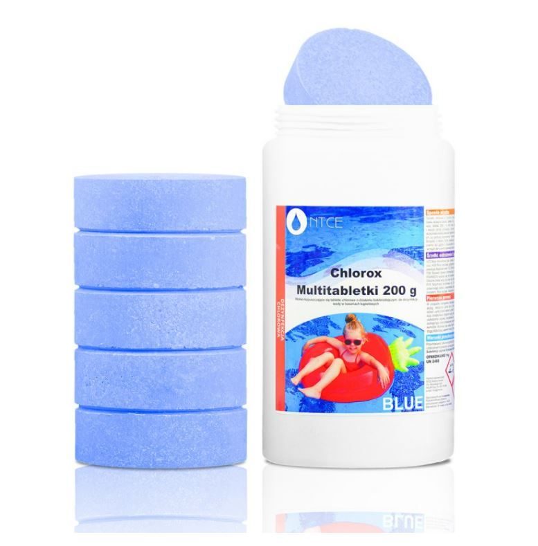 1kg CHLOR DO BASENU TABLETKI MULTIFUNKCYJNE 20g