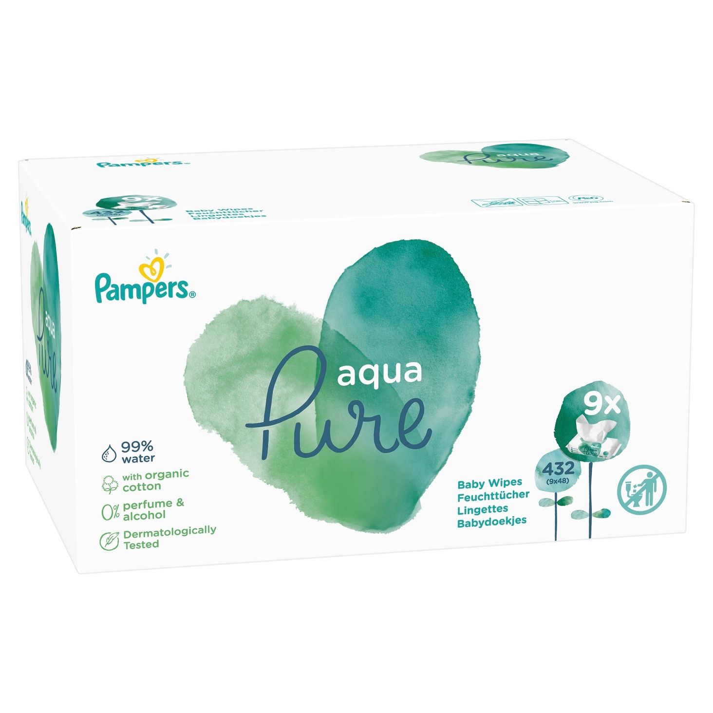 Pampers Chusteczki Aqua Pure