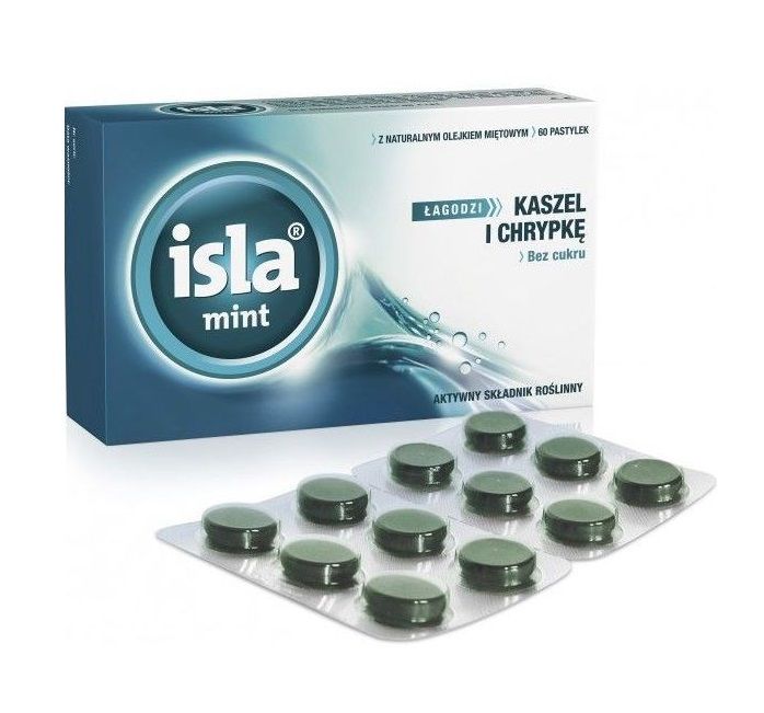 Isla Mint 60 pastylek do ssania