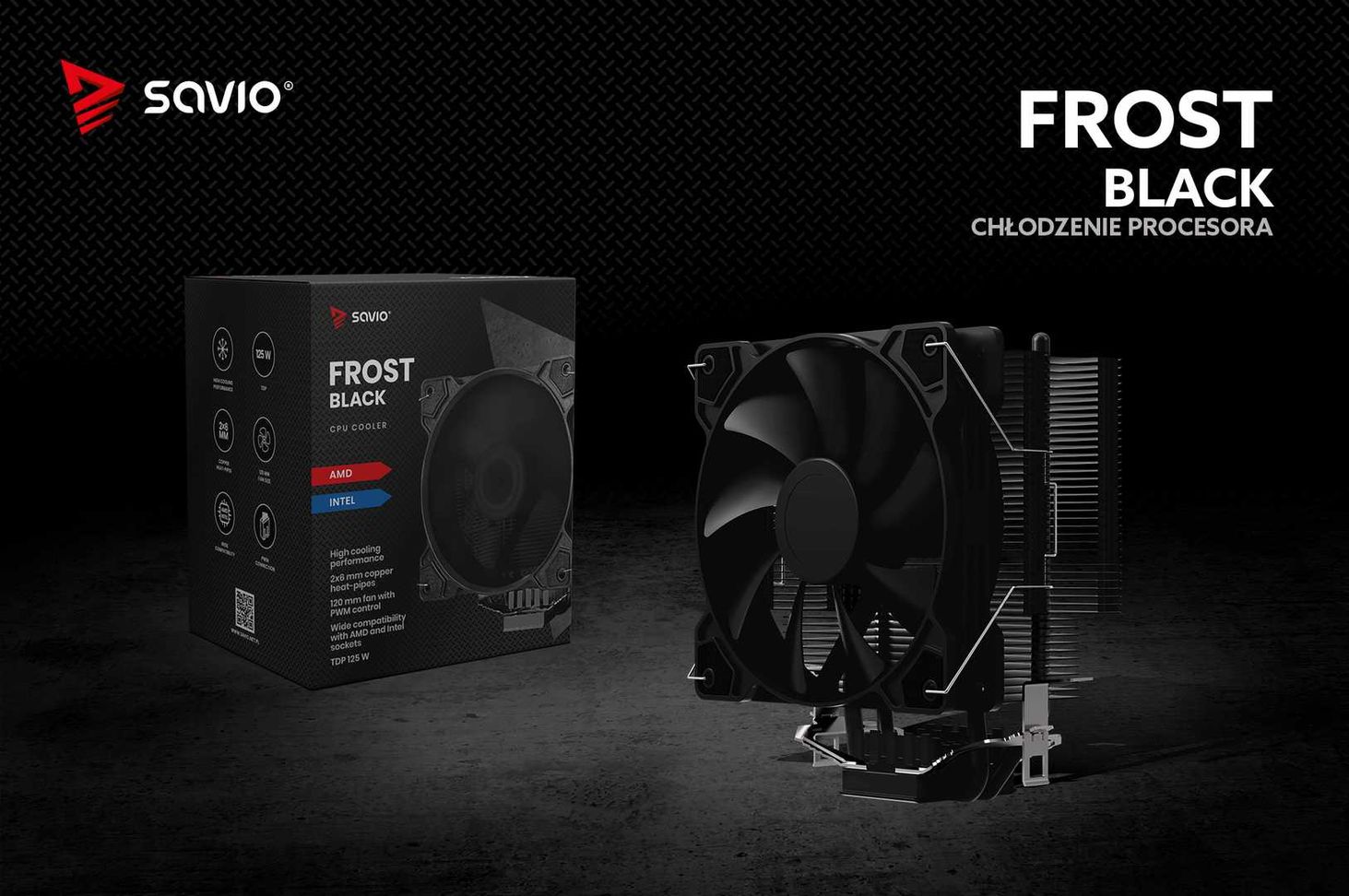 Savio Frost Black