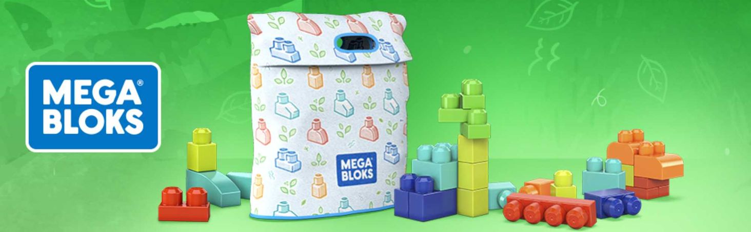 Mega Bloks® Torba Ekoklocki 60 elementów