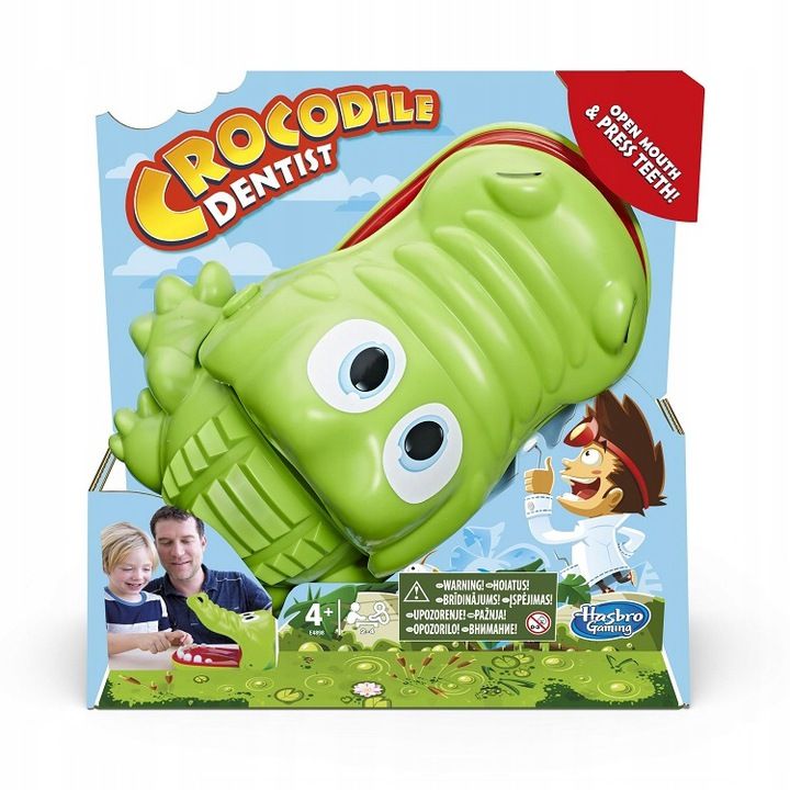 Hasbro Krokodyl Dentysta E4898