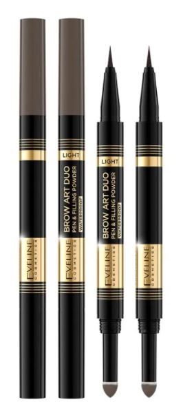 Eveline Pisak Puder Do Brwi Brow Art Duo